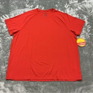 LL Bean Traditional Fit Sun Smart UPF 50+ Shirt Men’s XL Red outdoor Performance